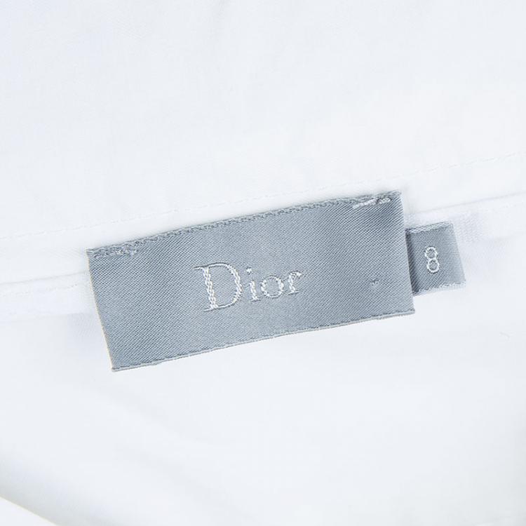 Pre Owned Dior White Bermuda Shorts 8 Yrs 