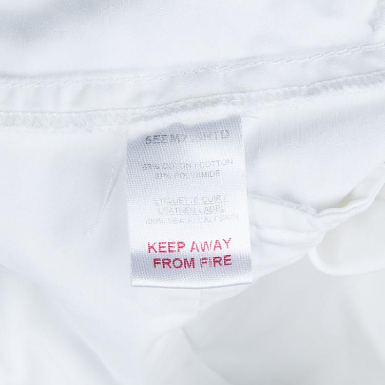 Pre Owned Dior White Bermuda Shorts 8 Yrs 