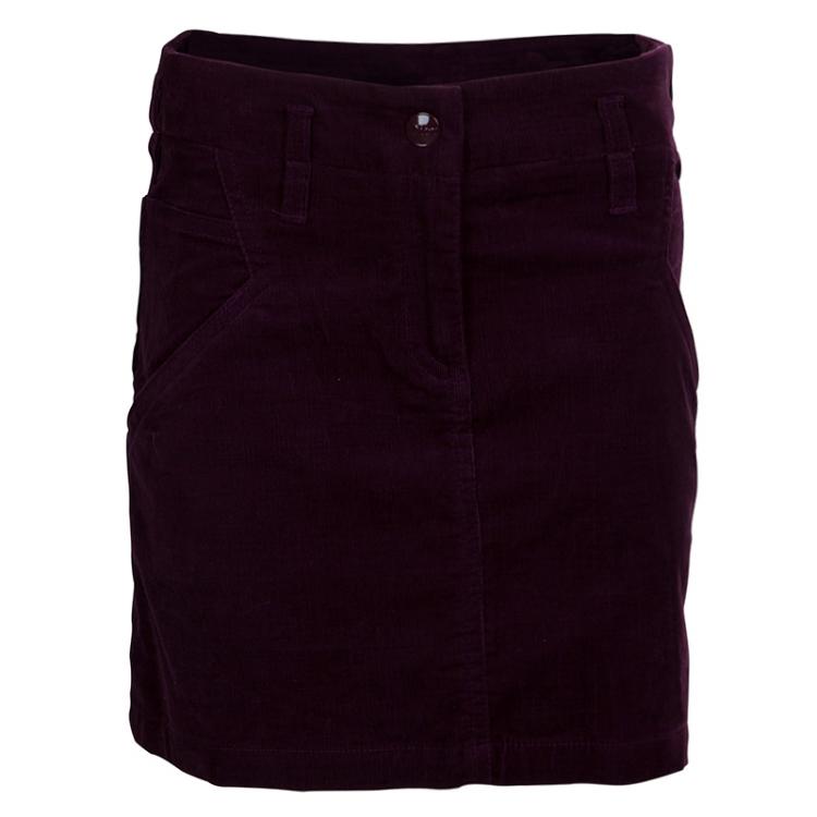 maroon corduroy skirt