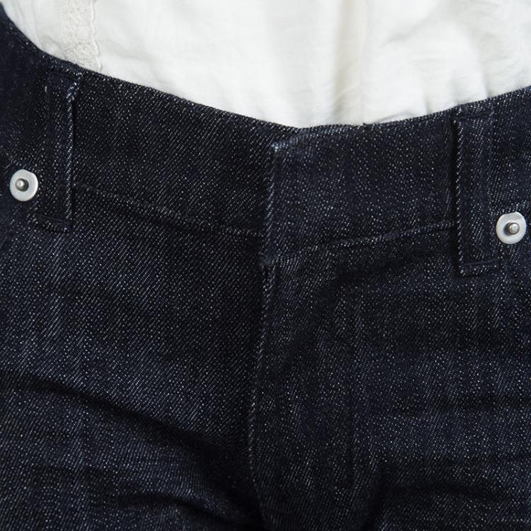Pre Owned Dior Indigo Dark Wash Denim Skinny Jeans 6 Yrs