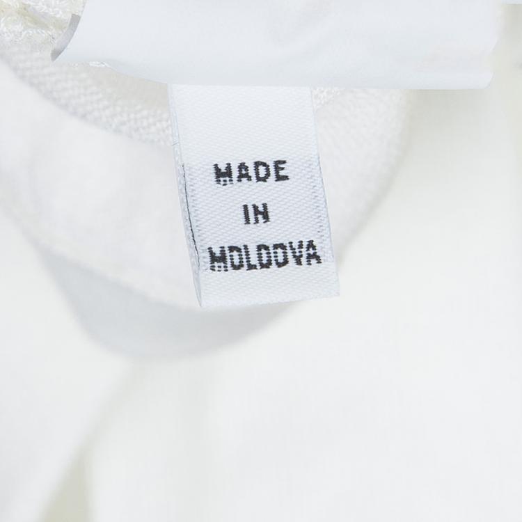 Pre Owned Dolce and Gabbana Cream Lace Detail Cardigan 8 Yrs