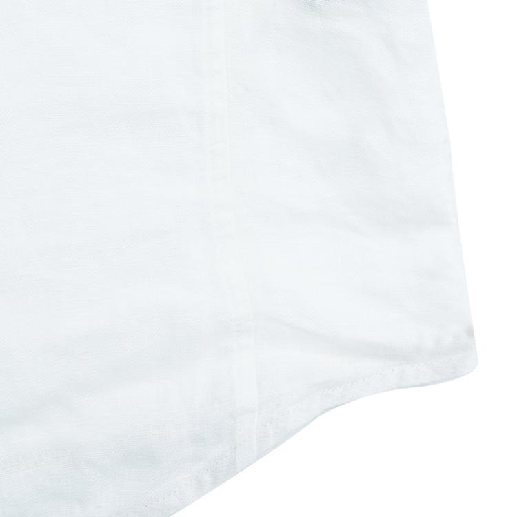 Pre Owned Fendi kids White Linen Shirt 8 Yrs 