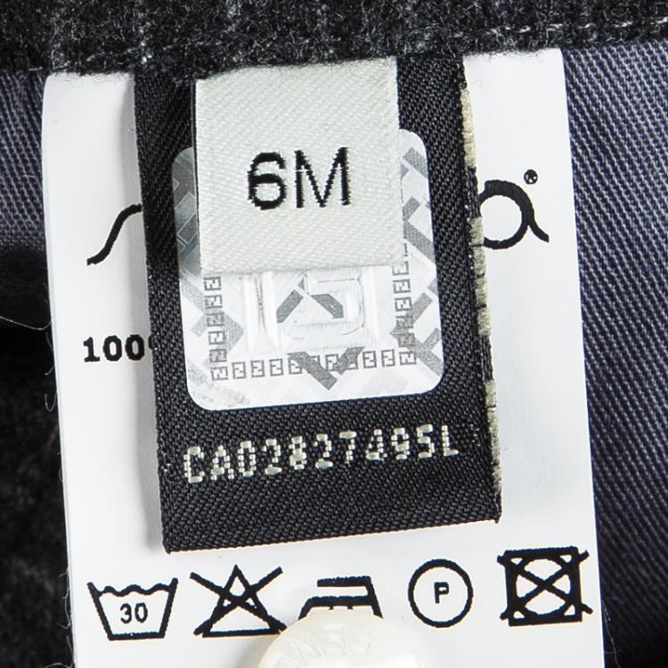 Pre Owned Fendi Colorblock Cotton Formal Onesie 6 Months