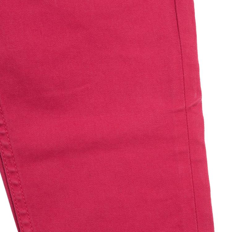 Pre Owned Fendi Red Monogrammed Pocket Flap Detail Pants 8 Yrs