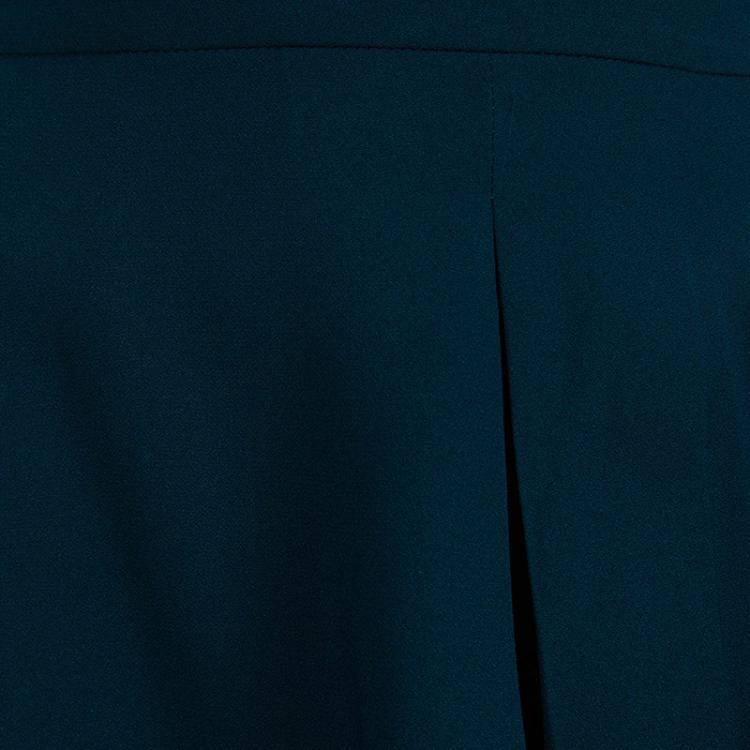 Pre Owned Fendi Block Color Pleated Skirt 8 Yrs