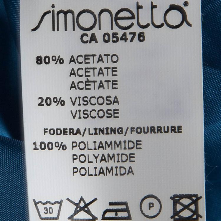 Pre Owned Fendi Block Color Pleated Skirt 8 Yrs