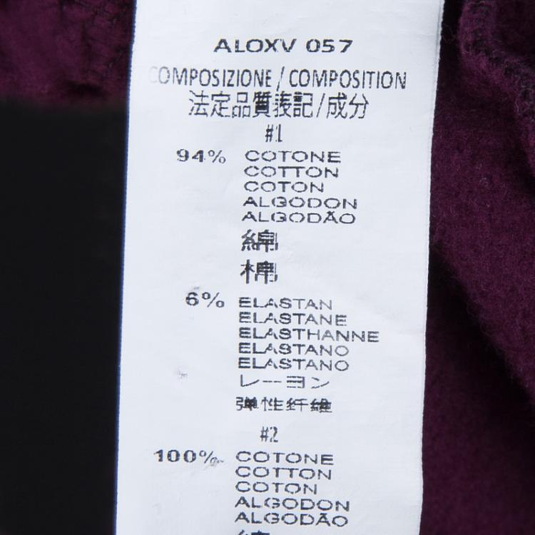 Pre Owned Fendi Burgundy Knit Crew Neck Sweatshirt 6 Yrs