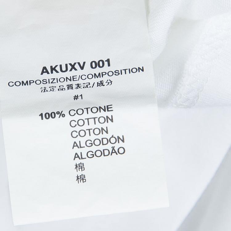 Pre Owned Fendi White Graphic Print Crew Neck T-Shirt 6 Yrs