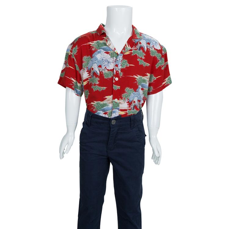 Gucci Multicolor Hawaiian Shirt And Short