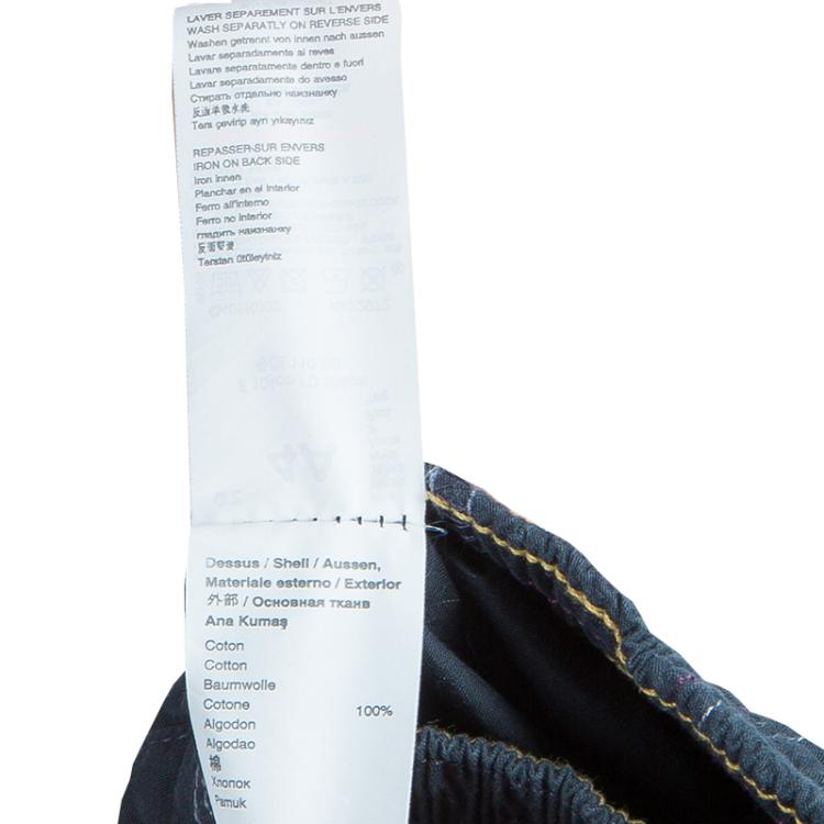Pre Owned Kenzo Kids Charcoal Grey Cargo Pants 4 Yrs