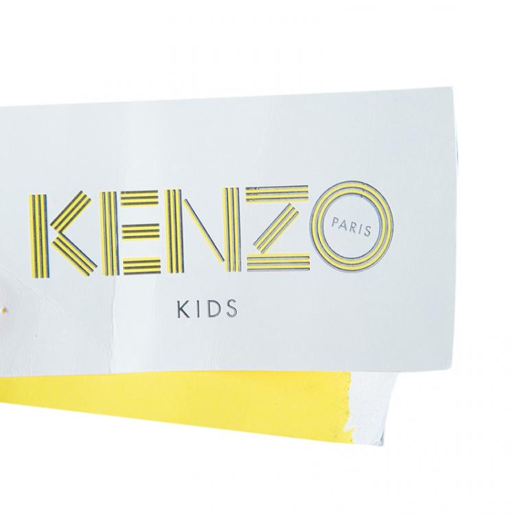 Pre Owned Kenzo Kids Multicolor Printed Play Suit 8 Yrs