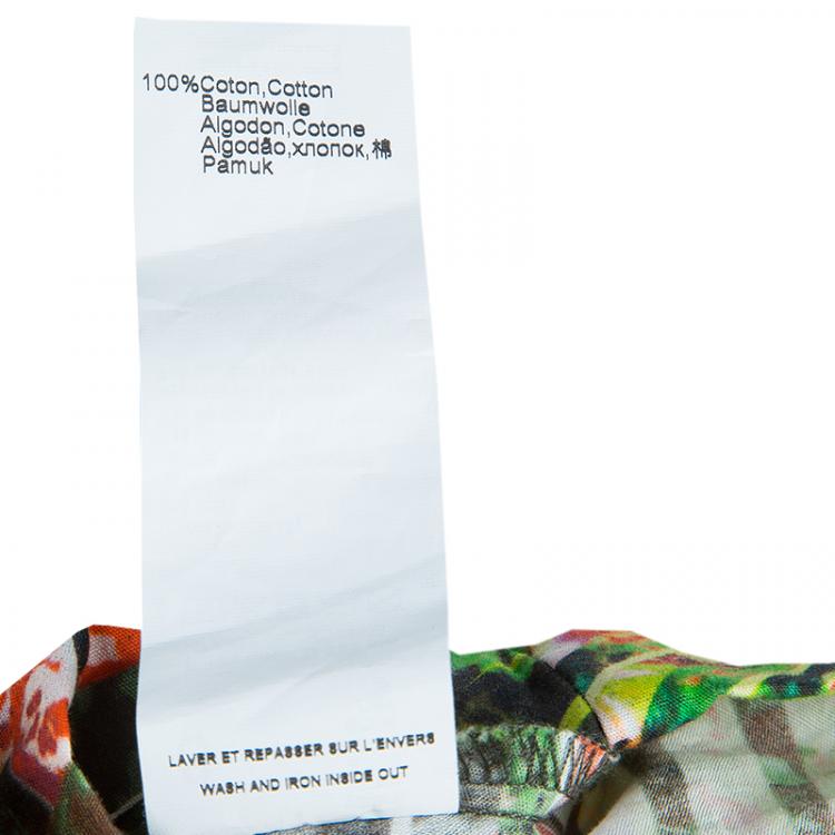Pre Owned Kenzo Kids Multicolor Printed Play Suit 8 Yrs