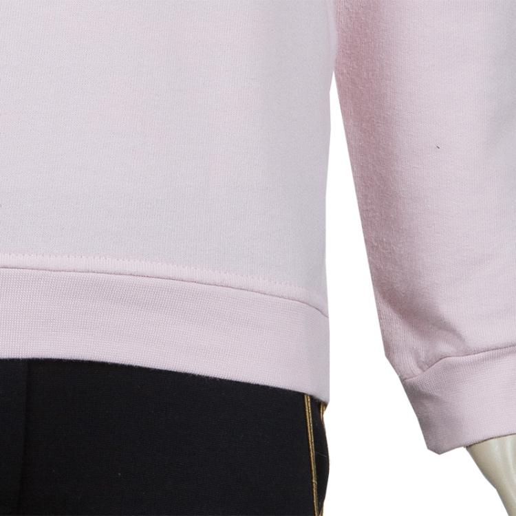 Pre Owned Kenzo Kids Pink Embroidered Sweatshirt 4 Yrs
