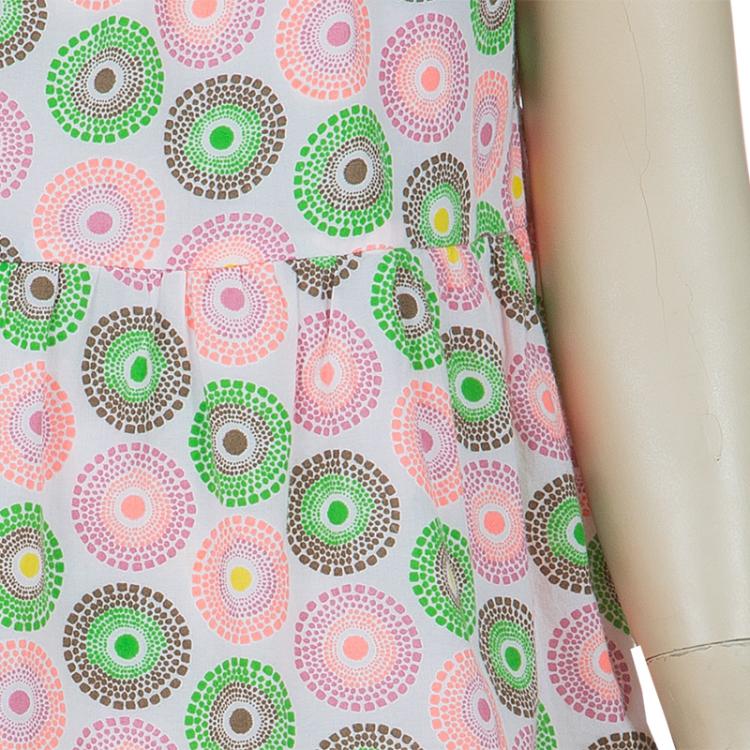 Pre Owned Kenzo Kids Multicolor Neon Print Sleeveelss Dress 6 Yrs
