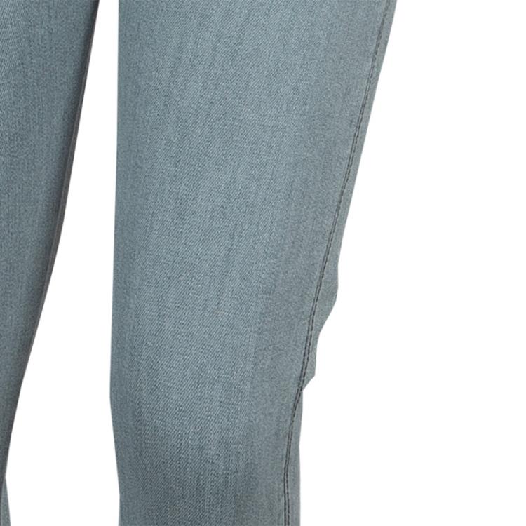 Pre Owned Little Marc Jacobs Grey Denim Skinny Jeans 6 Yrs