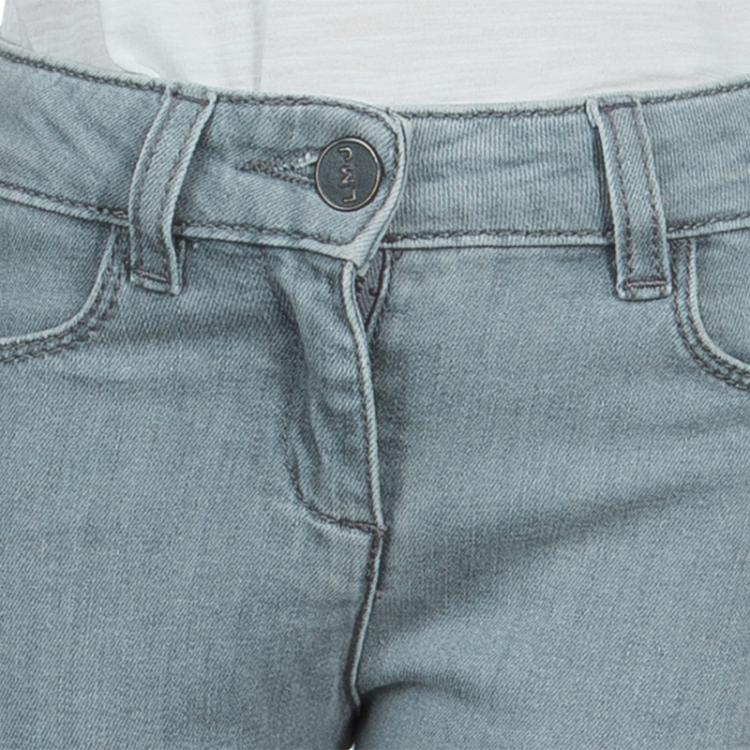 Pre Owned Little Marc Jacobs Grey Denim Skinny Jeans 6 Yrs