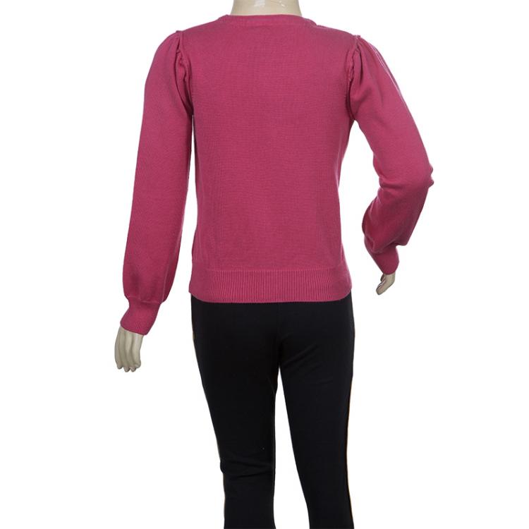 Pre Owned Little Marc Jacobs Pink Cardigan 6 Yrs