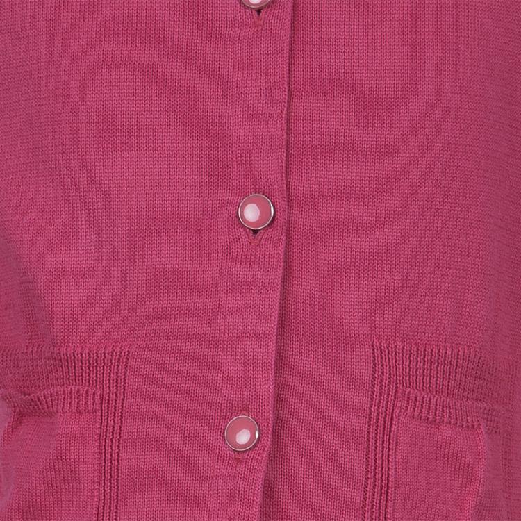 Pre Owned Little Marc Jacobs Pink Cardigan 6 Yrs