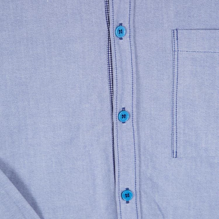 Pre Owned Little Marc Jacobs Blue Cotton Chambray Long Sleeve Button Front Shirt 12+ Yrs