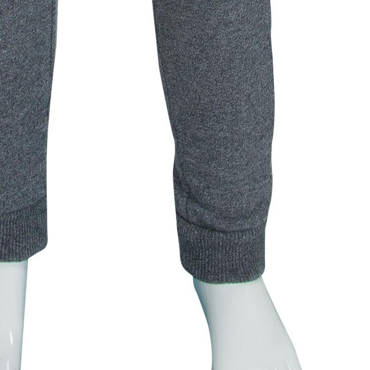 Pre Owned Little Marc Jacobs Grey Terry Contrast Side Stripe Detail Jogger Pants 6 Yrs