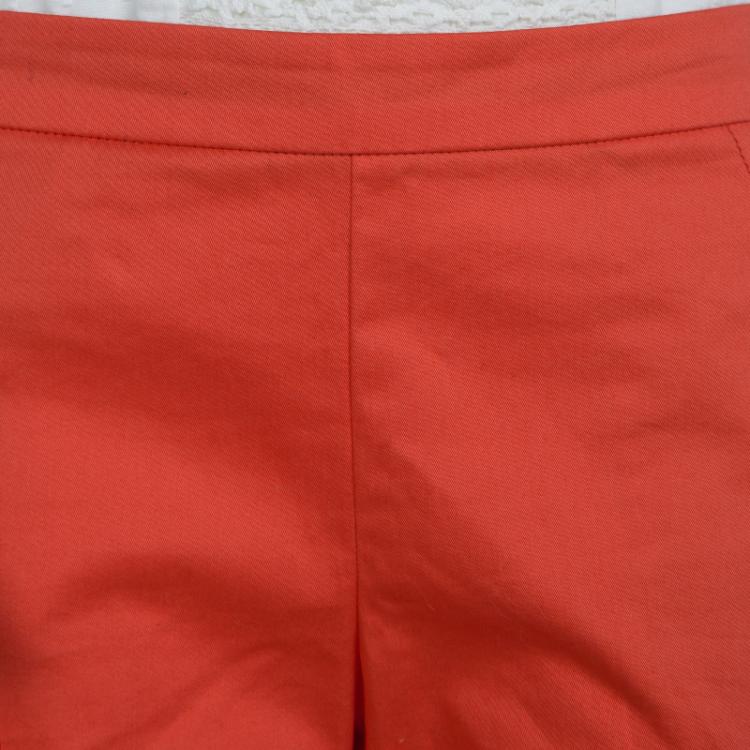 Pre Owned Little Marc Jacobs Orange Cotton Shorts 10 Yrs
