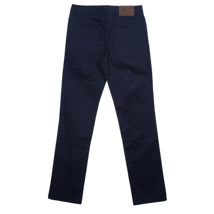Pre Owned Polo By Ralph Lauren Blue Trousers 12 Yrs