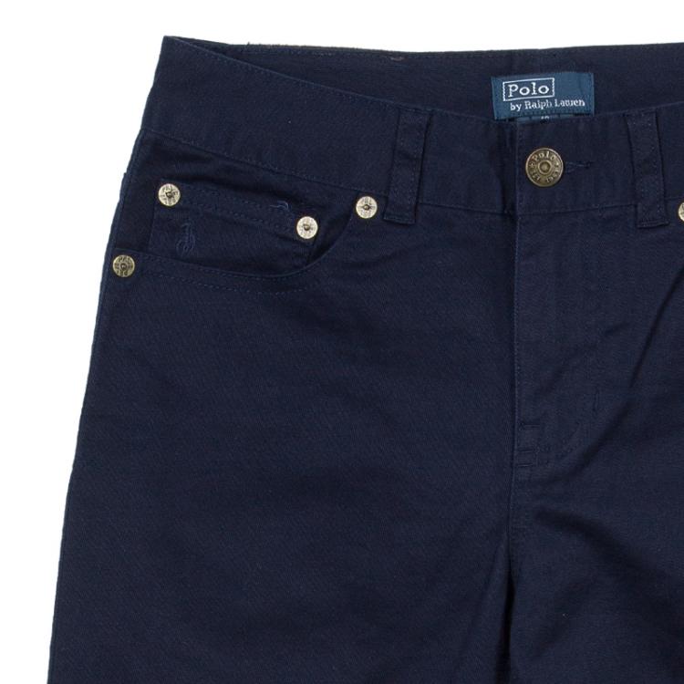 Pre Owned Polo By Ralph Lauren Blue Trousers 12 Yrs