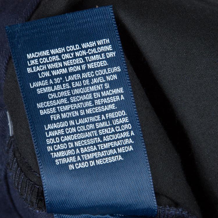Pre Owned Polo By Ralph Lauren Blue Trousers 12 Yrs