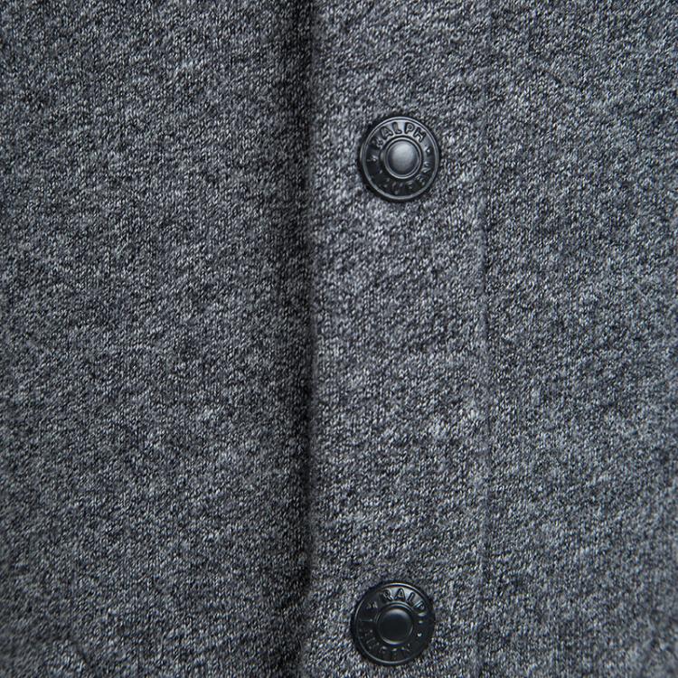 Pre Owned Ralph Lauren Grey Button Front Track Suit 18 Months