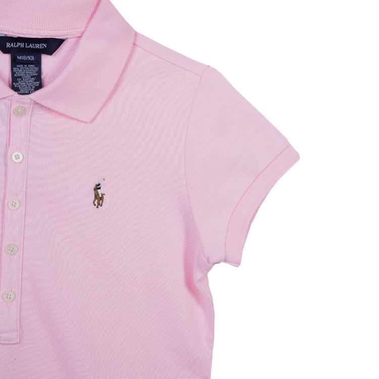 مملوكة مسبقًا Ralph Lauren Pink Polo T-Shirt M (8/10 ) Yrs