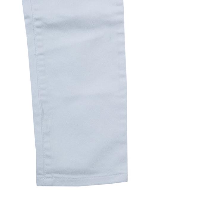 Pre Owned Ralph Lauren White Denim Bowery Skinny Jeans 10 Yrs