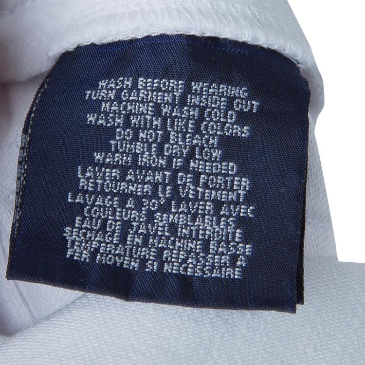 Pre Owned Ralph Lauren White Denim Bowery Skinny Jeans 10 Yrs