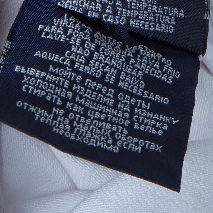 Pre Owned Ralph Lauren White Denim Bowery Skinny Jeans 10 Yrs