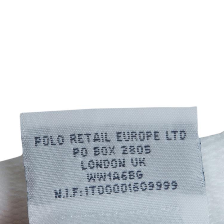 Pre Owned Ralph Lauren White Kangaroo Pocket Buttondown Hoodie 8/10 Yrs