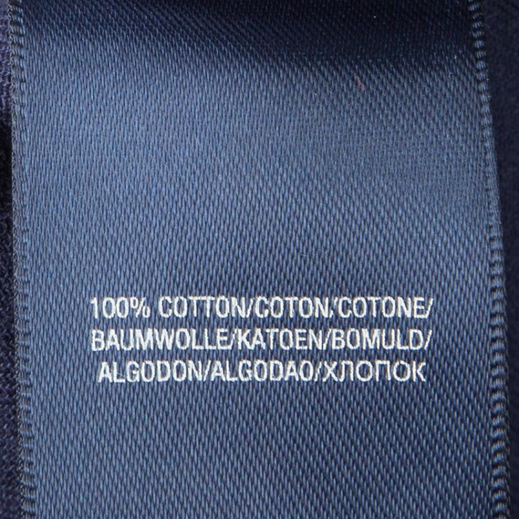 Pre Owned Ralph Lauren Kids Navy Blue Skull Embroidered Chino Shorts 12 Yrs