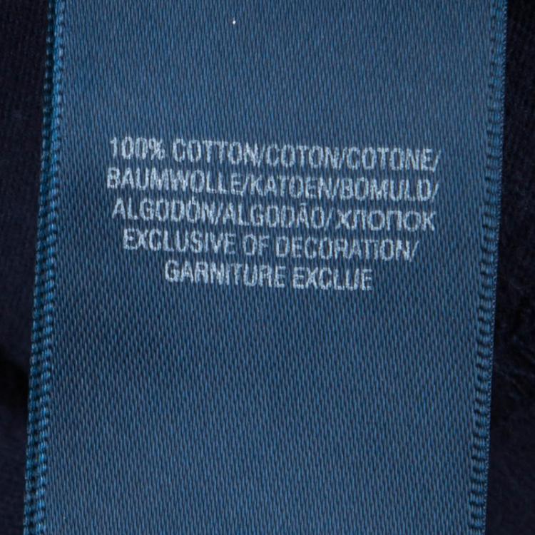Pre Owned Polo By Ralph Lauren Navy Blue Crew Neck T-Shirt 8 Yrs