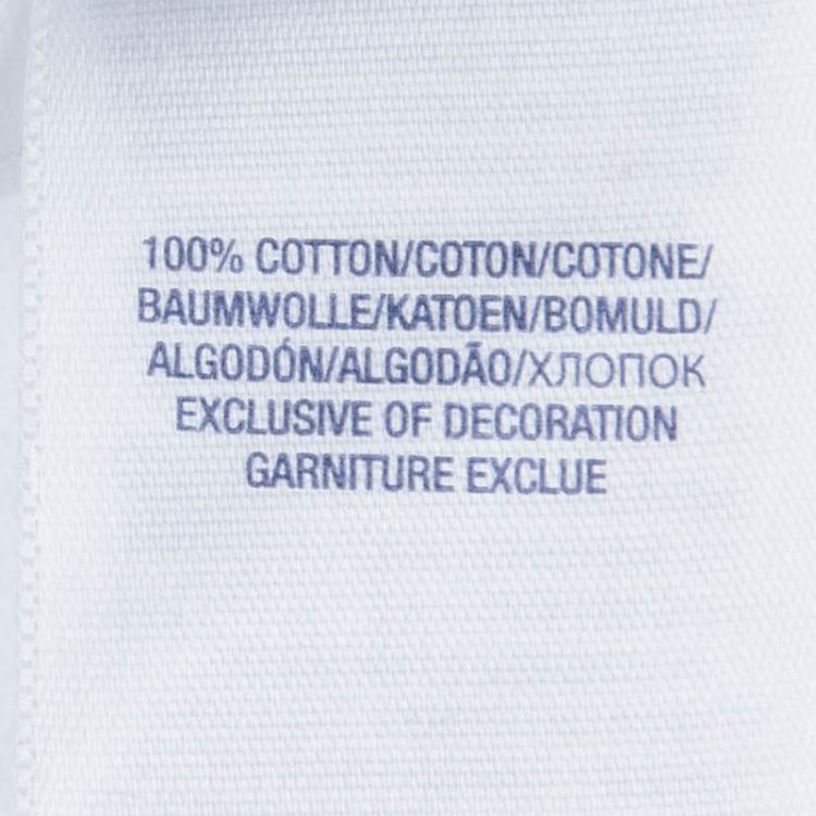 Pre Owned Polo By Ralph Lauren White Polo T-Shirt 8 Yrs