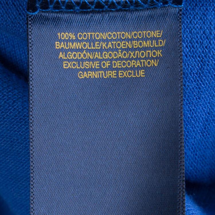 Pre Owned Polo By Ralph Lauren Blue Polo T-Shirt 8 Yrs