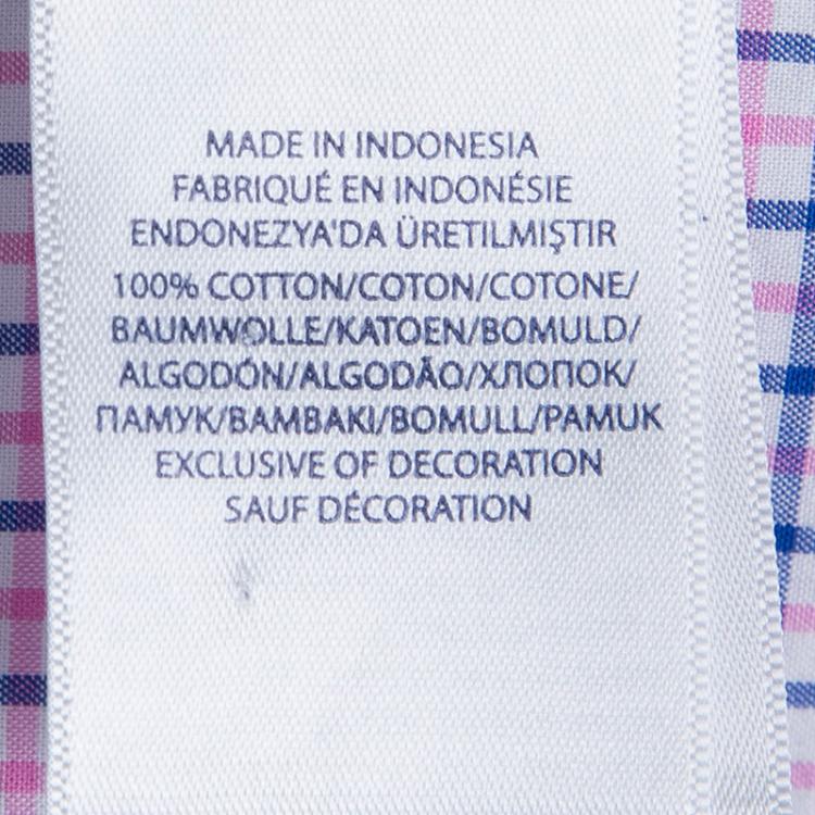 Pre Owned Ralph Lauren Multicolor Tatterstall Checked Cotton Shirt 6 Yrs 