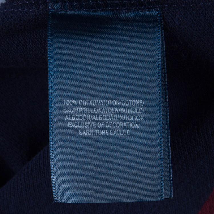 Pre Owned Polo by Ralph Lauren Striped Polo T-Shirt 14-16 Yrs