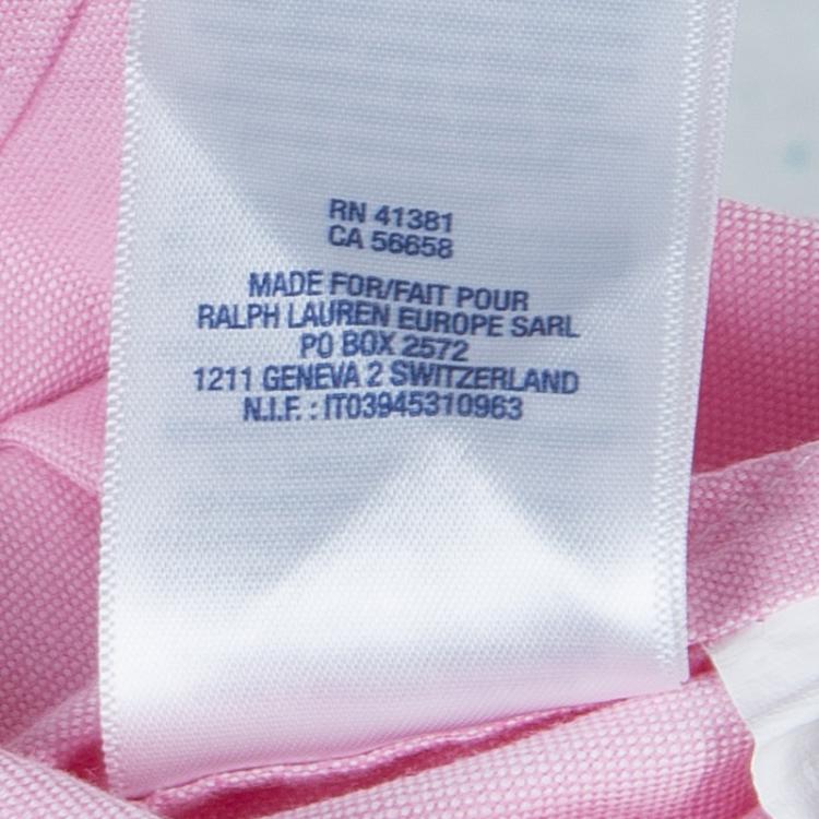 Pre Owned Ralph Lauren Pink Pintuck Detail Puffed Sleeve Dress 2 Yrs