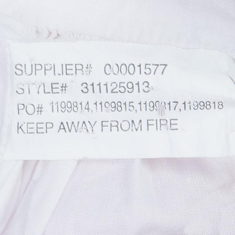 Pre Owned Ralph Lauren Pink Striped Seersucker Sleeveless Bow Detail Dress 2 Yrs