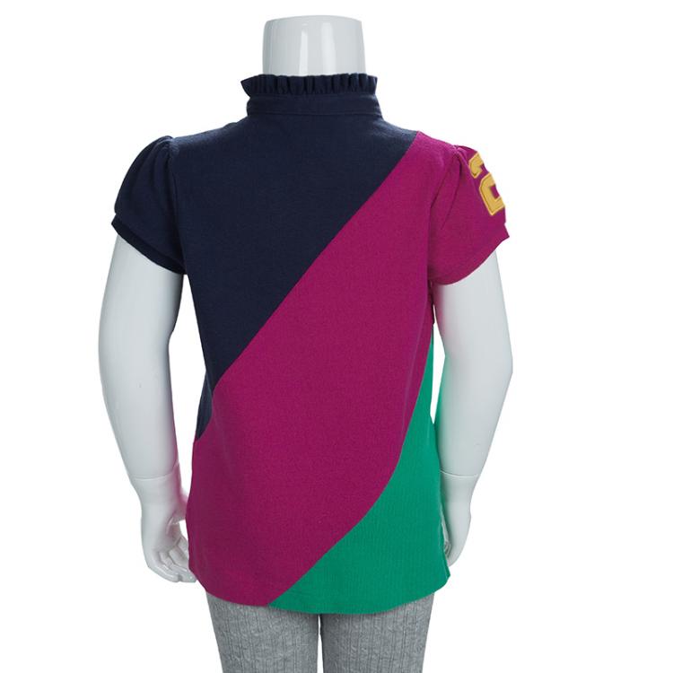 مملوكة مسبقًا Ralph Lauren Multicolor Polo T-Shirt 4 Yrs