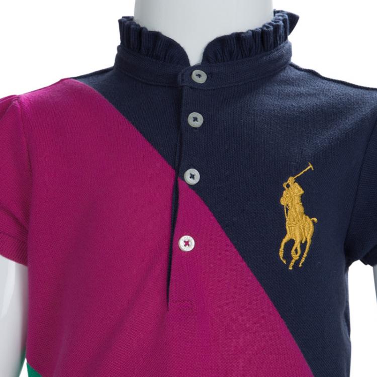 مملوكة مسبقًا Ralph Lauren Multicolor Polo T-Shirt 4 Yrs