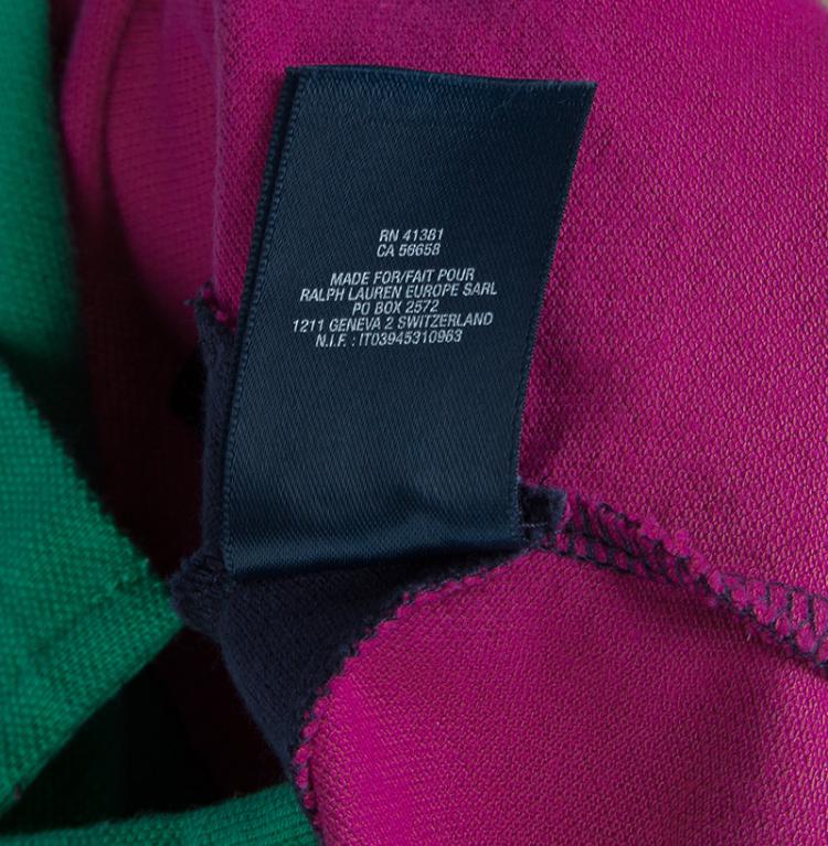 مملوكة مسبقًا Ralph Lauren Multicolor Polo T-Shirt 4 Yrs