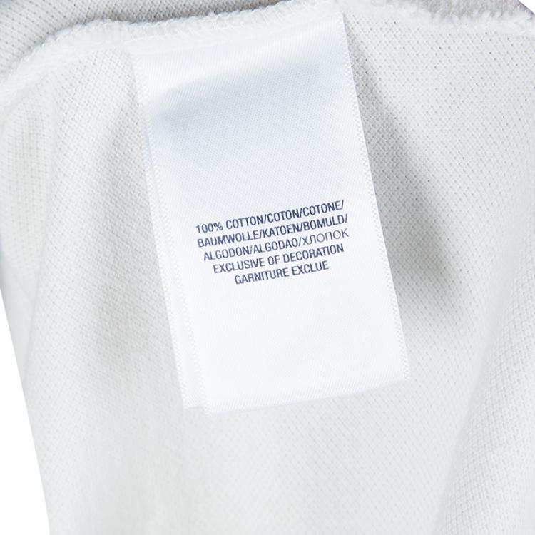 Pre Owned Ralph Lauren White Polo T-Shirt 4 Yrs