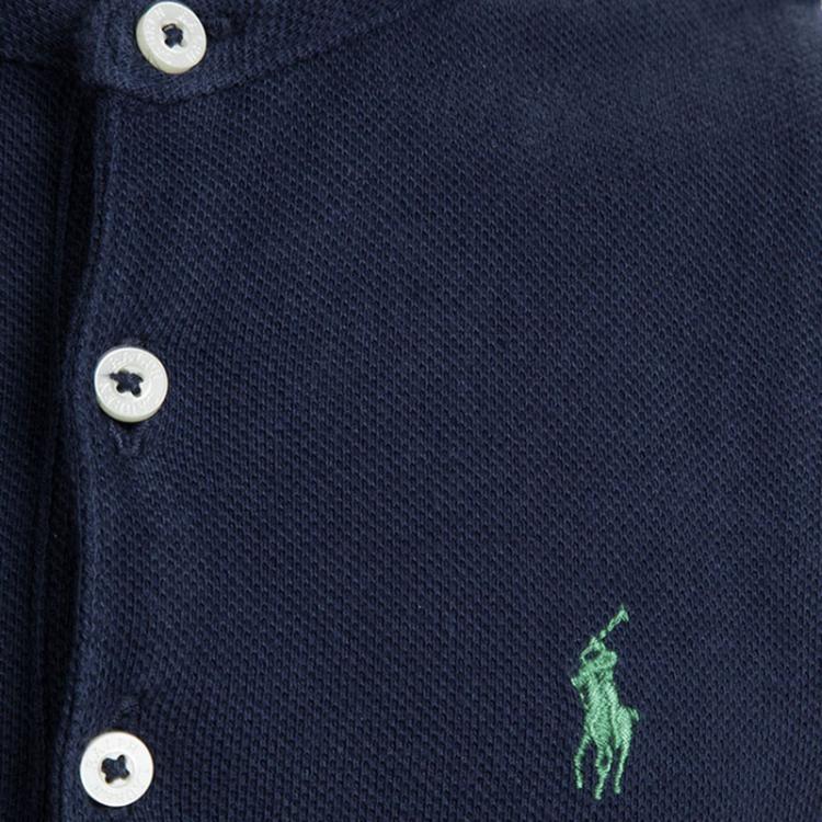 Pre Owned Ralph Lauren Navy Blue Sleeveless Polo T-Shirt Dress 5 Yrs