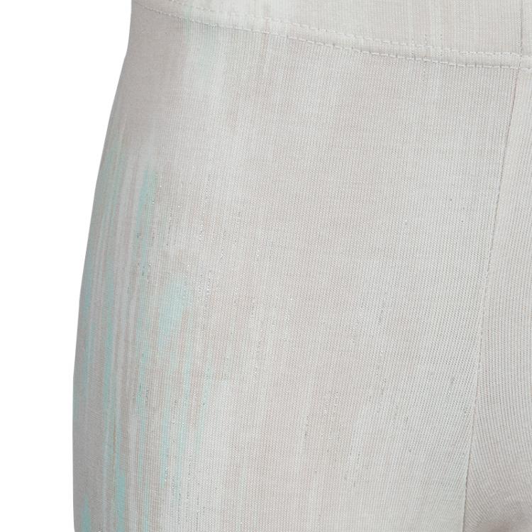Pre Owned Roberto Cavalli Pastel Print Leggings 5 Yrs