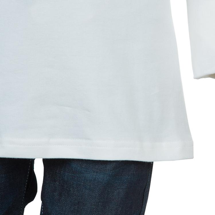 Pre Owned Roberto Cavalli Angels White Horseshoe Graphic Long Sleeve T-shirt 10 Yrs