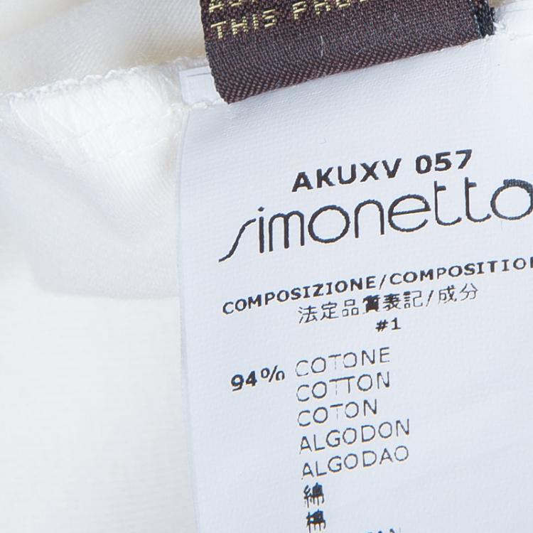 Pre Owned Roberto Cavalli Kids White Graphic Leopard Print Long Sleeve Knit Top 11 Yrs